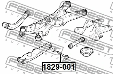 Розвальний болт регулювальний Opel SIGNUM Хетчбек Febest, фото 1