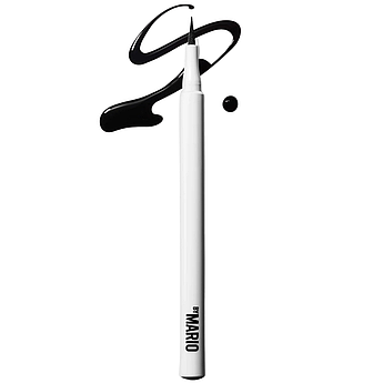 Рідка підводка для очей з інтенсивним чорним кольором Makeup By Mario Master Mattes Liquid Liner Super Black 2 мл