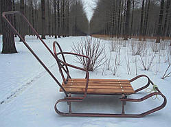 Санки дитячі Комфорт трансформери з батьківською ручкою штовхачем Україна Харків