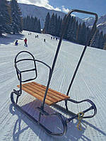 Санки дитячі Комфорт трансформери з батьківською ручкою штовхачем Україна Харків