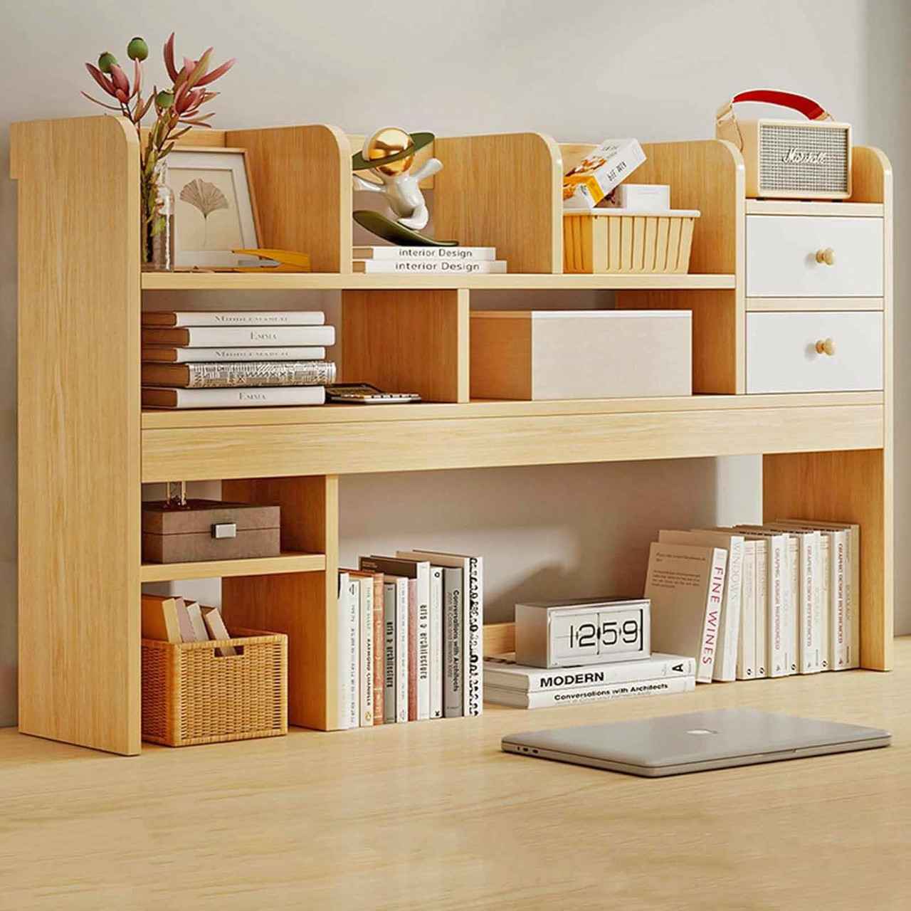 Полиця-надбудова над столом "Ірисія" каррі