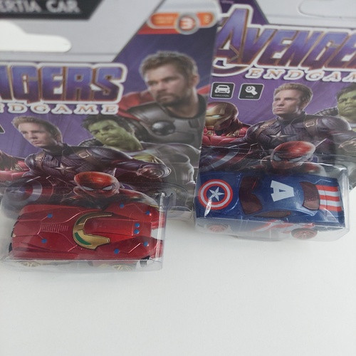 Набір Машинки-герої (2 шт) Марвел Hot Wheels, металопластик 8 см. (M 1), фото 1