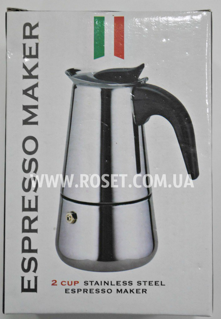 Кавоварка гейзерна — Espresso Maker (для газових і електричних плит)