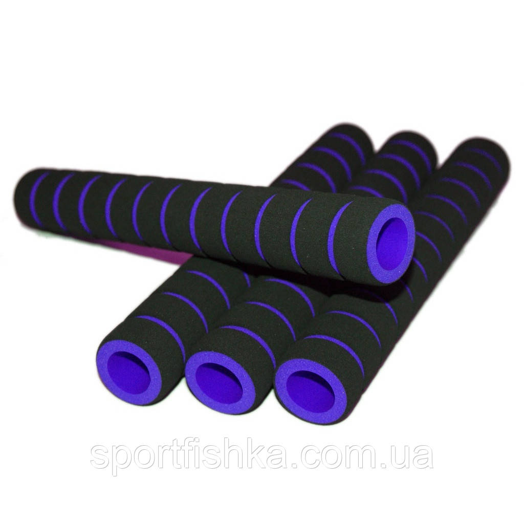 Грiпсы довж. 20,5см дiам.3см чорно-синi 4шт., фото 1