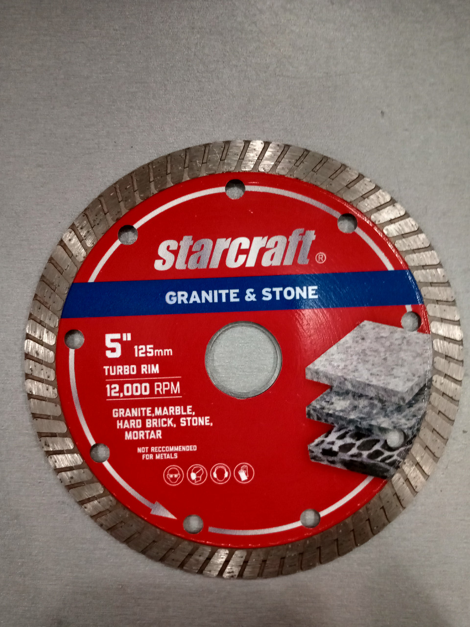 Диск алмазний для бетону 125 мм