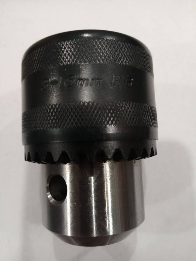 Патрон для дриля Peacock з ключем, конус В18,діаметр 3-16 мм, фото 2