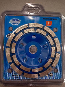 Алмазна чашка для бетону125 x 22,23 Сегмент