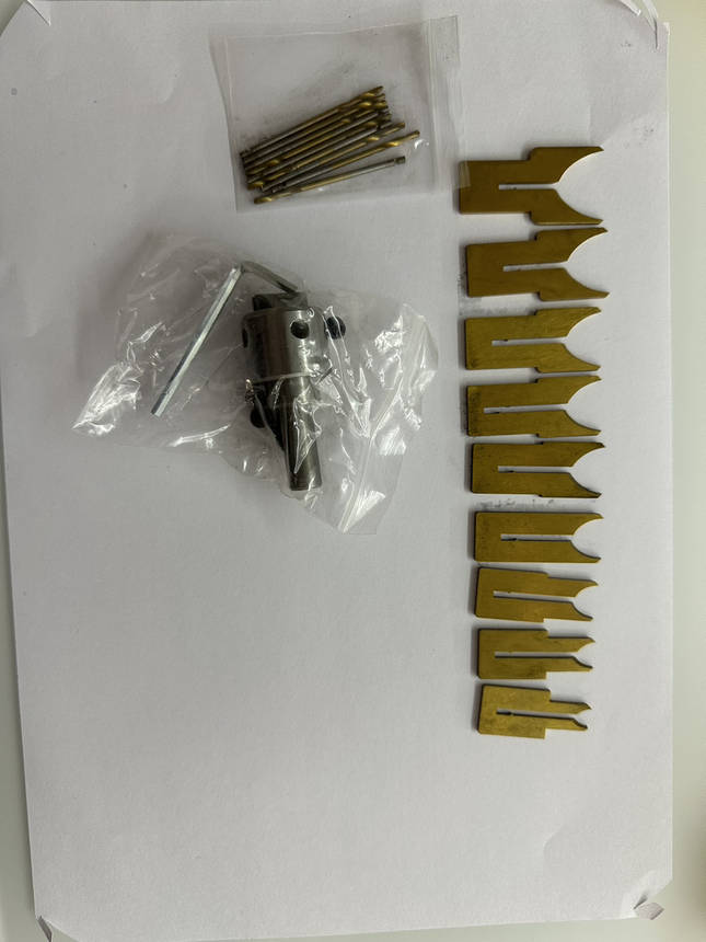 Набір фрез для виготовлення бус, четок, еліпсоїдів із дерева 6 мм-20 мм 9 шт., фото 2