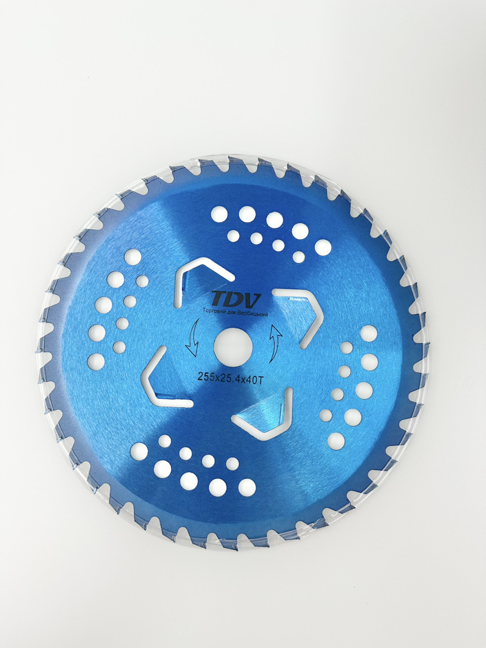 Диск для тримера 255 мм *40зубів* 25.4мм з 4 додатковими зубами