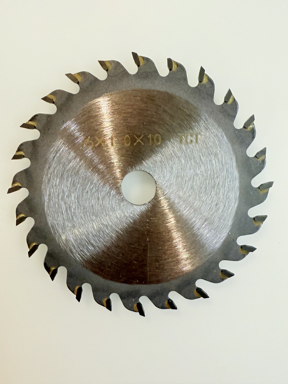 Пиляльний диск по дереву з побідитовими напайками 76 мм для міні-УШМ (посадка 10 мм)