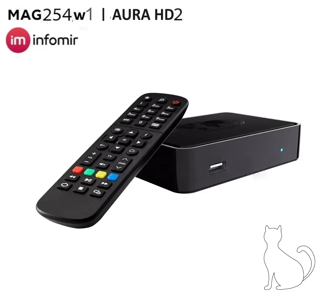 MAG 254w1 | Aura HD2 | TV приставка OTT Linux from INFOMIR, фото 1