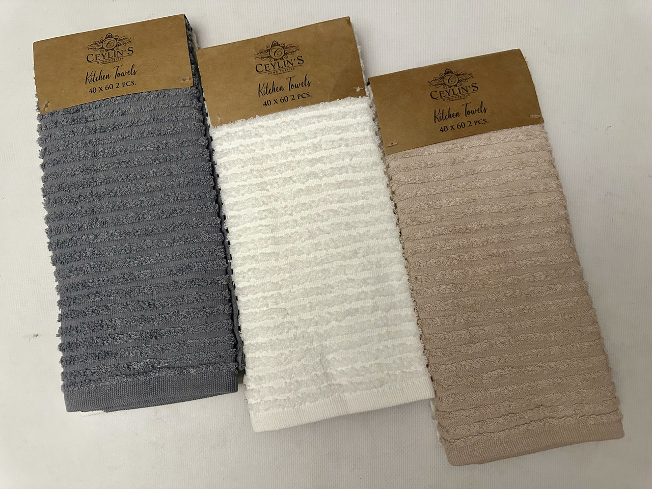 Набір кухонних рушників Туреччина (махрові,вафельні) Розмір 40/60-2 шт. у пакованні.