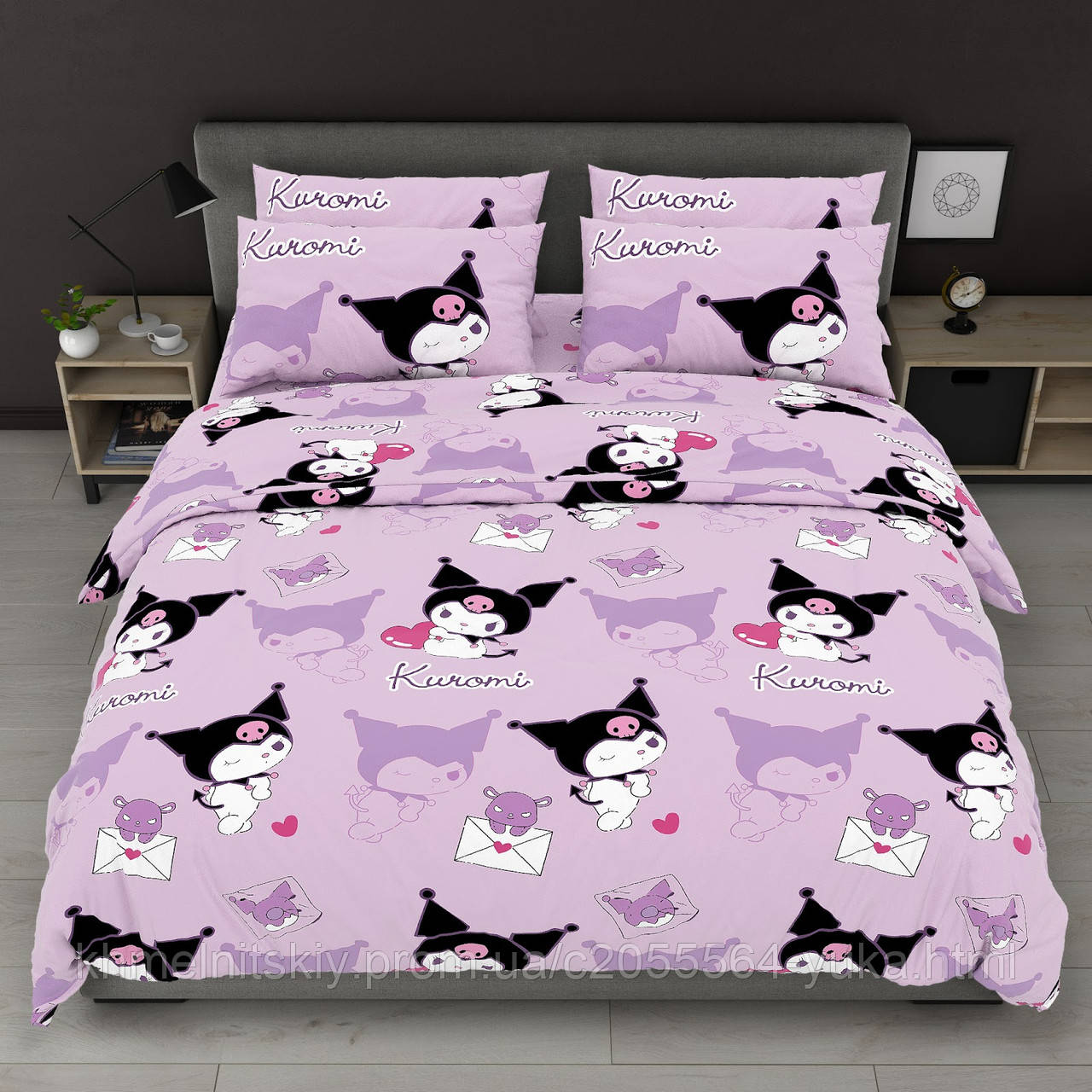 Дитяча постільна білизна полуторна Куромі, фото 1