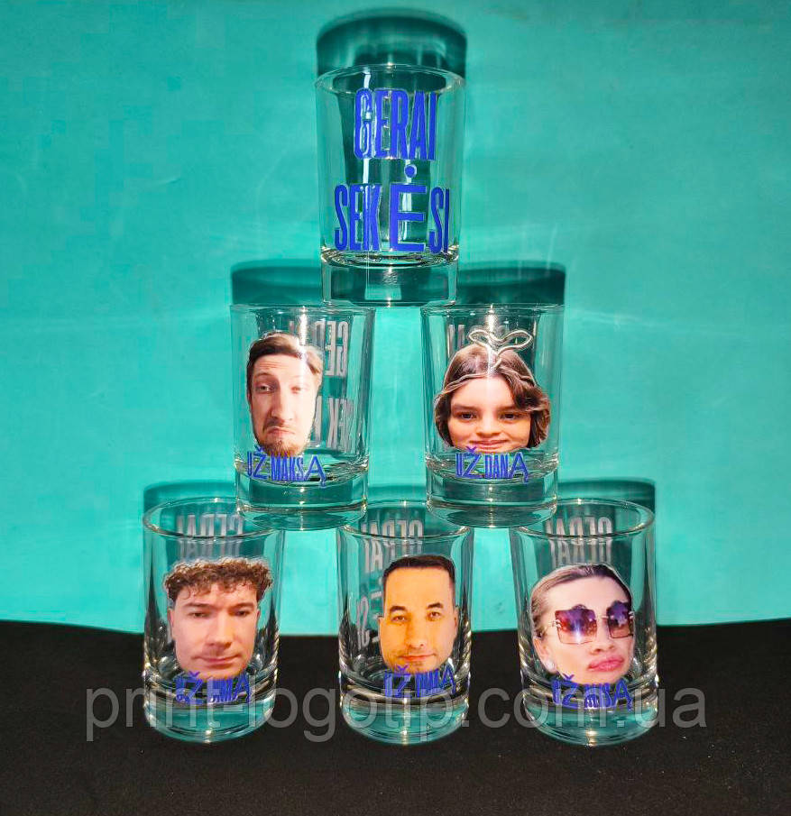 Фото на стаканах, фото 1