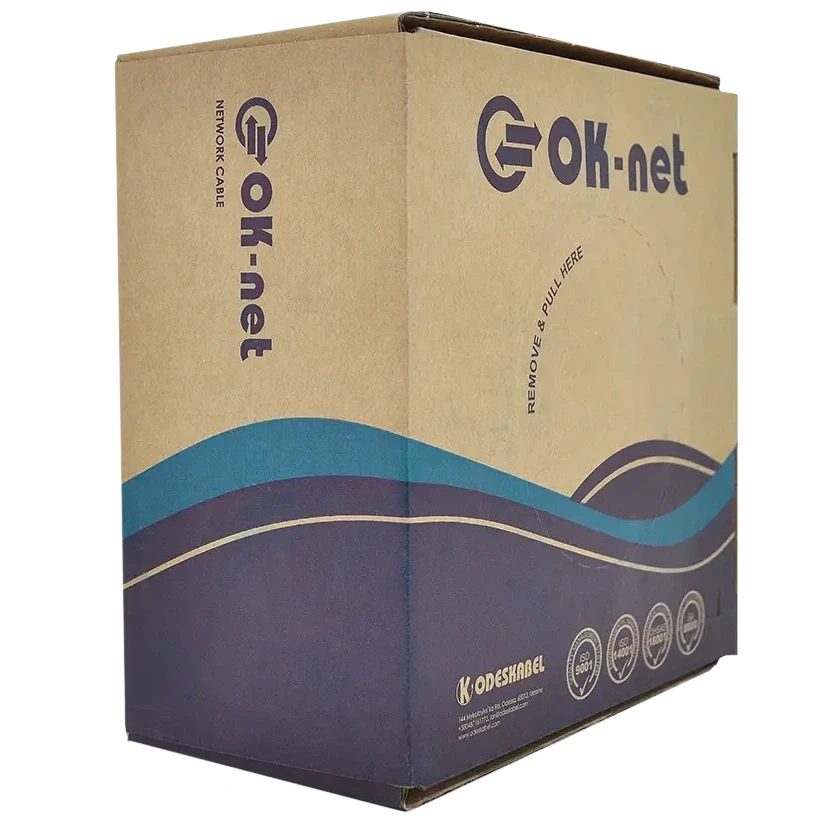 Кабель (FTP мідь внутрішній) КПВЭ-ВП (100) 4*2*0,48 (F/UTP-cat.5E-SL) 100 м, фото 1