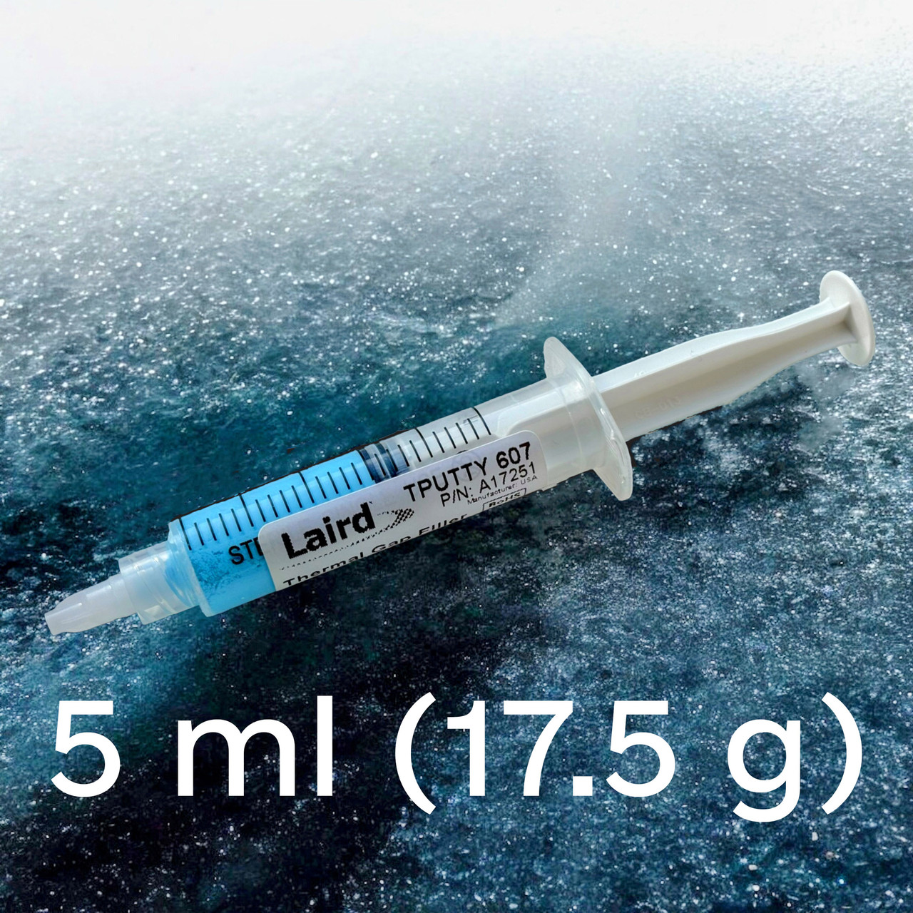 Термопрокладка рідка Laird TPutty 607 A17251 в пром шприці 5 мл (17.5 г), фото 1
