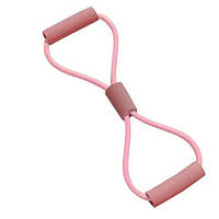 Эспандер для фитнеса FITNESS тренировок похудения спорта йоги, восьмерка, для мужчин женщин