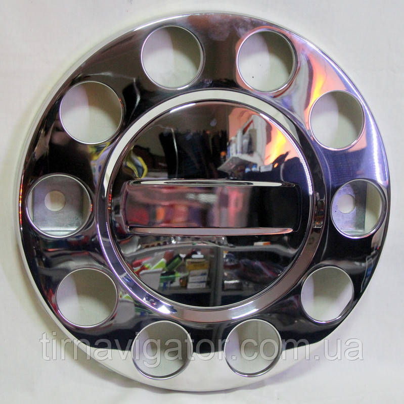 Ковпак для колеса метал закритий хромований, фото 1