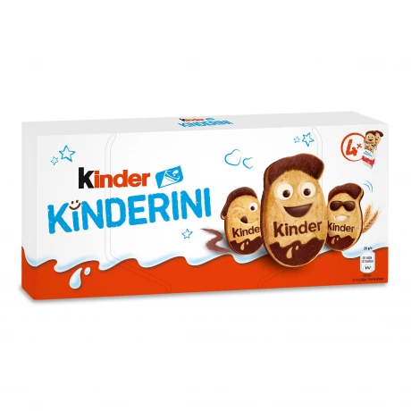 Печиво Kinder Kinderini хрустке з какао-молочним декором 100 г