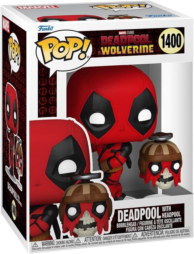 Фигурка Дэдпул с Хэдпулом Фанко Дэдпул и Росомаха №1400 Marvel Deadpool & Wolverine Deadpool with Headpool Funko, фото 1