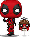 Фигурка Дэдпул с Хэдпулом Фанко Дэдпул и Росомаха №1400 Marvel Deadpool & Wolverine Deadpool with Headpool Funko, фото 3