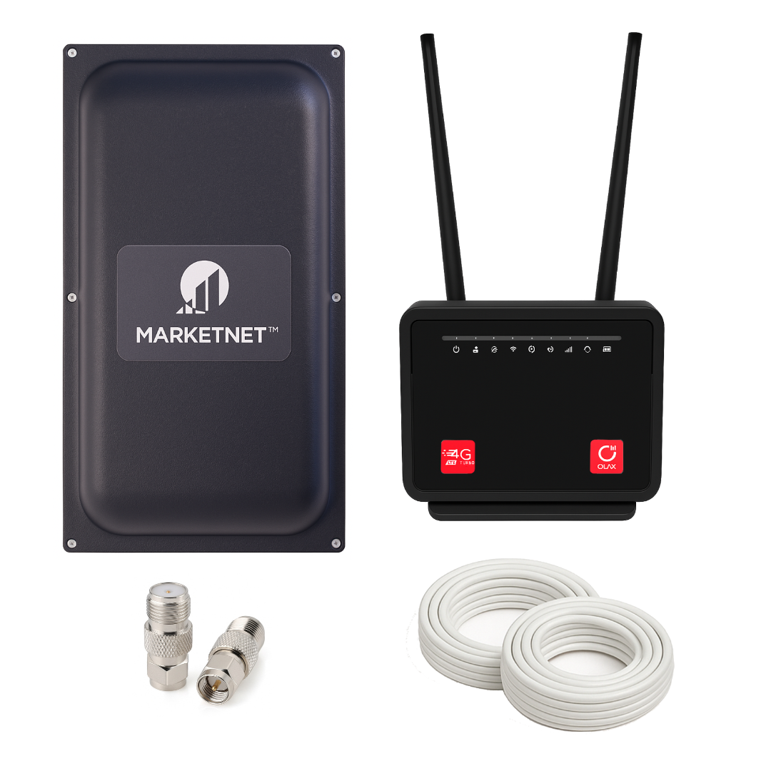 4G комплект WiFi роутер Olax MC60 5000 мАг та MIMO антена Marketnet Maxi 22 Дб, фото 1