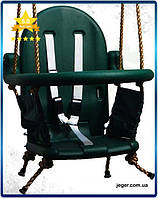 JG Гойдалка дитячі складані Pro Line із пластику WCG FOLDI з ременями безпеки та столиком для дітей Prime/X