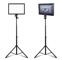 LED панель A111 36×25 см на штативі для фото та відео, 45 Вт