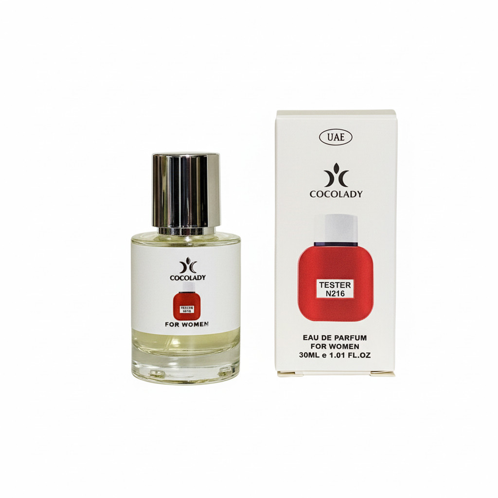 Жіночий квітковий парфум Cocolady 216 (версія Lacoste Eau de Lacoste L.12.12 pour Elle French Panache) 30 мл