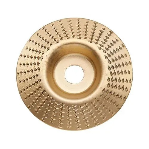 Шліфувальний обдирний альфа диск 100x16мм для міні-КШМ, Конус, карбід вольфрама, фото 1