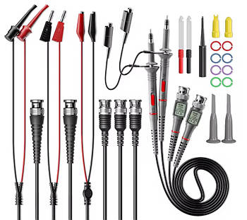 P6100 kit, набір щупів осцилографічних, 100 МГц, ділення: 10:1/ 1:1, напруга: до 600 В