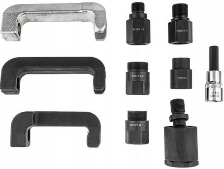 Комплект адаптерів для знімання форсунок (використання з інерційним молоктом) TC05495, фото 2