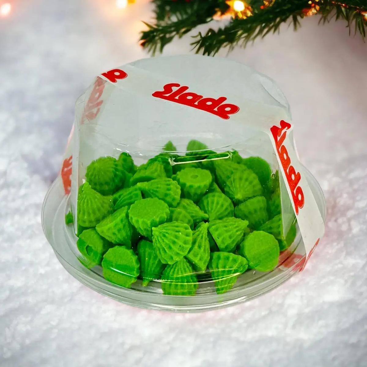 Набір кондитерських цукрових прикрас "Мікро безе Ялиночки", фото 1