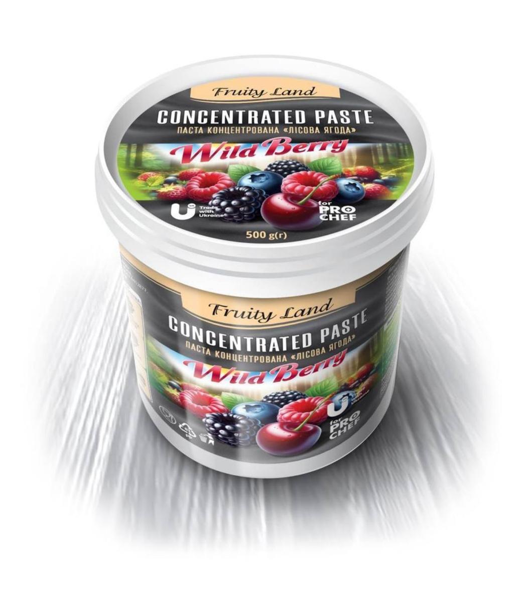 Лісова ягода паста концентрована 500г, фото 1