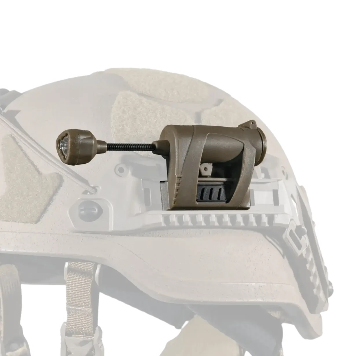 Ліхтар тактичний для шолома. Койот, фото 1