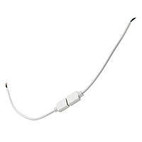 З'єднувач  для LED стрічки RGB Lemanso 4pin, провід 15см / LMA9414 (гнездо + штекер)
