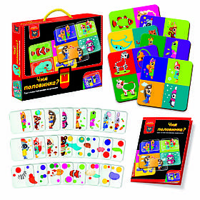 Розвиваюча гра з картками Чия половинка? (109-419)