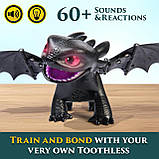 Дракон Беззубик со светом и звуком Dreamworks Dragons, фото 5