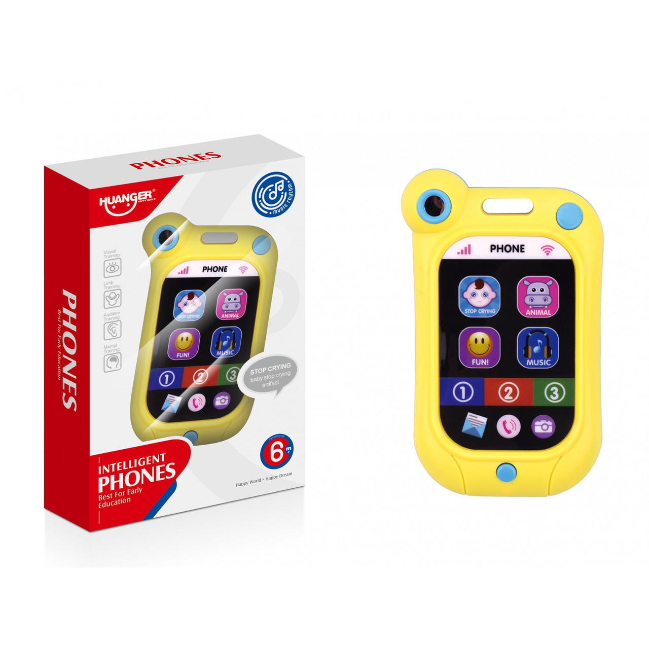 Розвиваюча іграшка Телефон (звук / світло) (109-719), фото 1