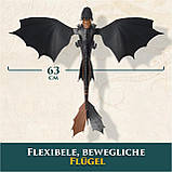 Дракон Беззубик дышащий огнем со звуком и светом Dragons Ultimate Plasma Blast Toothless "Как приручить дракона", фото 7