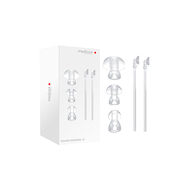 Універсальні Насадки для слухового апарату Sound Control 15 (3 шт) (Japan)