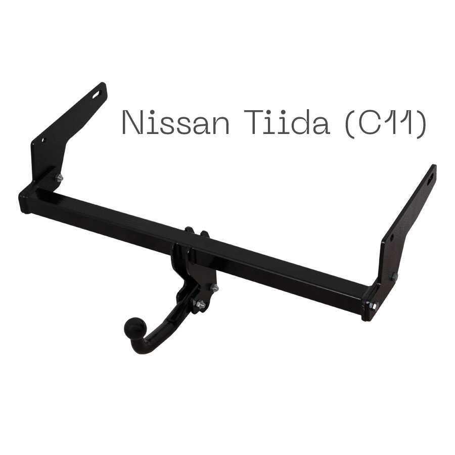 Фаркоп знімний на 2 болти - Nissan Tiida, фото 1