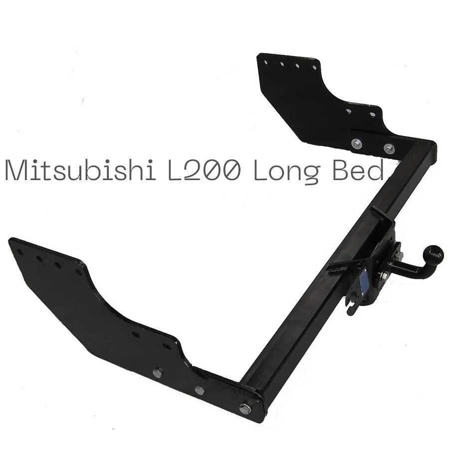 Фаркоп знімний на 2 болти на пластині кований - Mitsubishi L200 Long Bed, фото 1