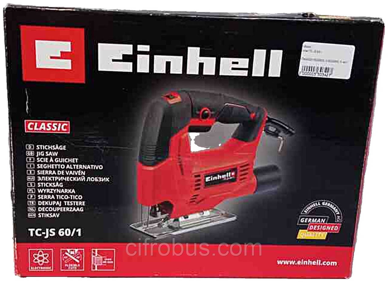 Електролобзик Б/У Einhell TC-JS 60/1, фото 1