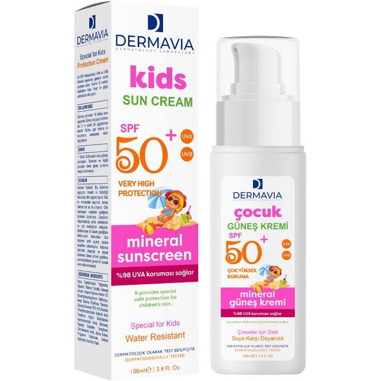 Сонцезахисний крем для дітей SPF 50+ Dermavia, 100 мл (4326042), фото 1