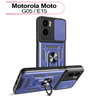 Чохол до мобільного телефона BeCover Military Motorola Moto G05 / E15 Blue (713528), фото 1