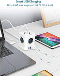 СТОК! Подовжувач Socket Cube з декількома розетками, фото 5