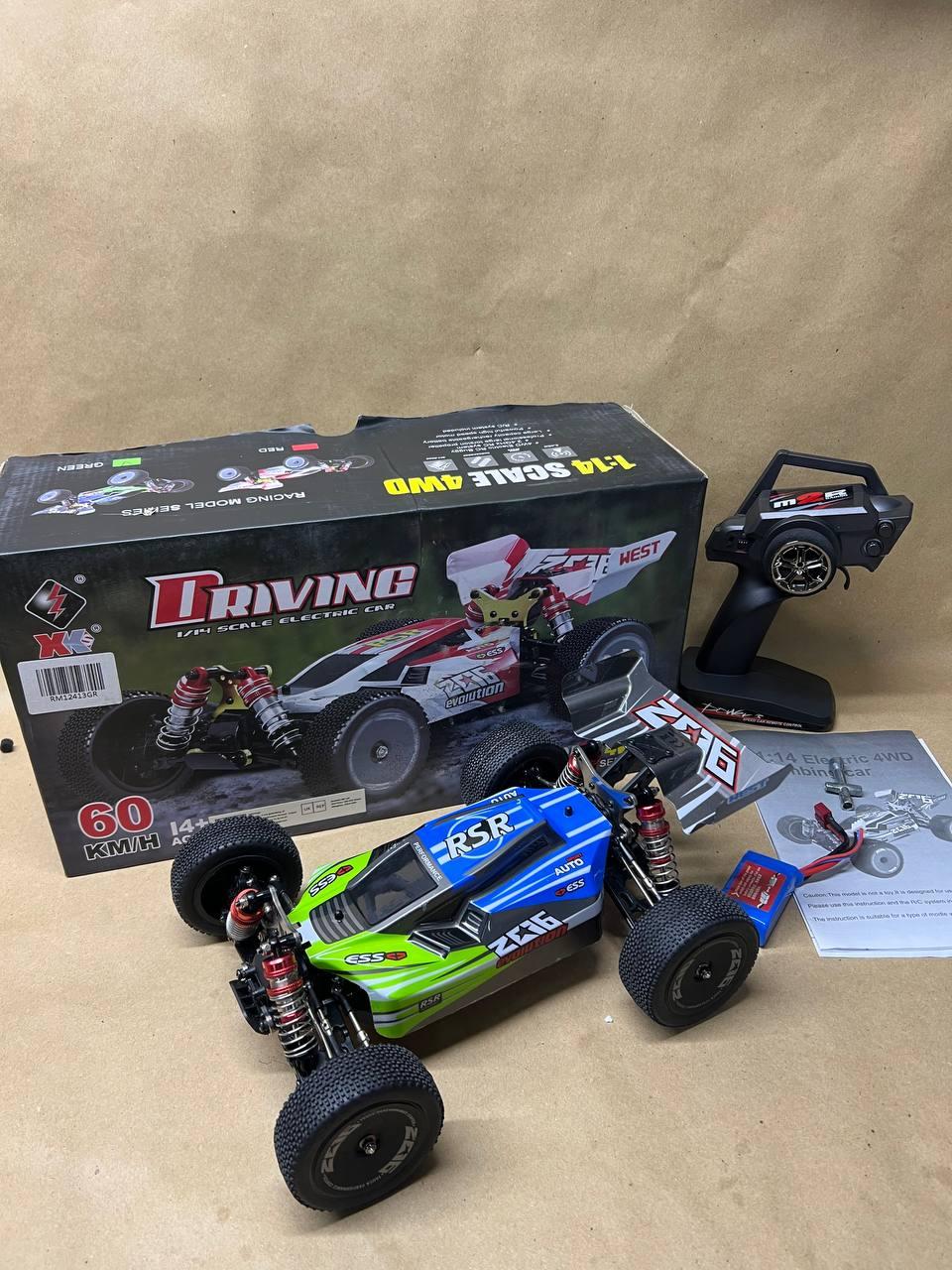 (Після Ремонта) Перегонові радіокеровані машинки WLtoys 144001, фото 1