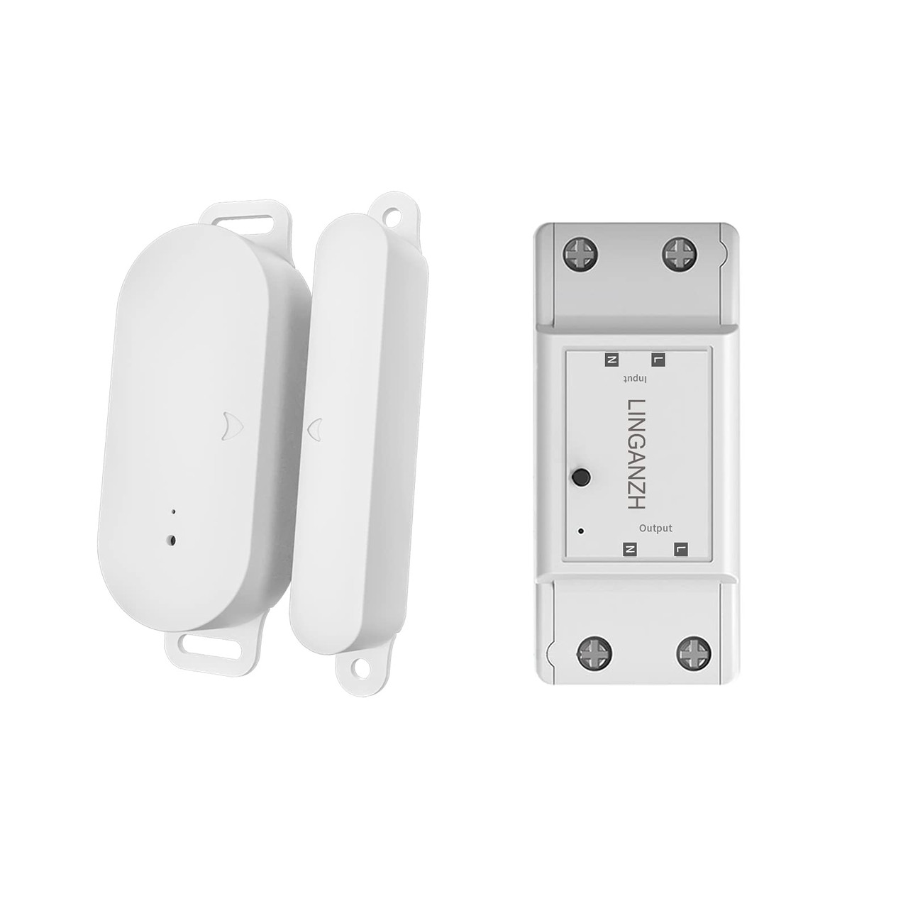 LINGANZH Бездротове керування вихлопними газами з магнітним контактом вікна, фото 1