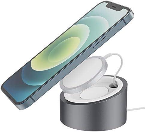 Stouchi Premium Metal Stand, бездротова зарядна підставка, настільна док-станція для iPhone, фото 1